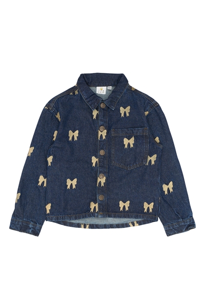 The New Overshirt Raquel - Medium Blue Denim 